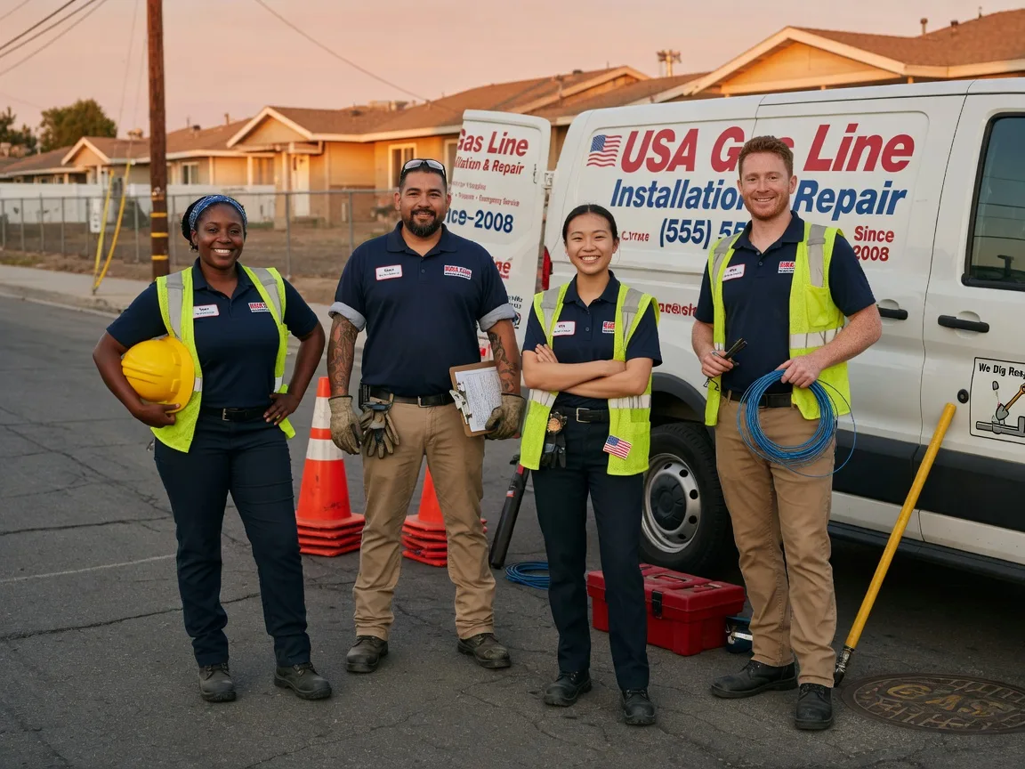 Gas Line Installation company in Henry, TN